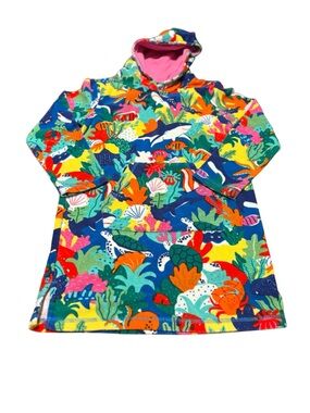 Boden, size 9-10, Vibrant Terry cloth coverup